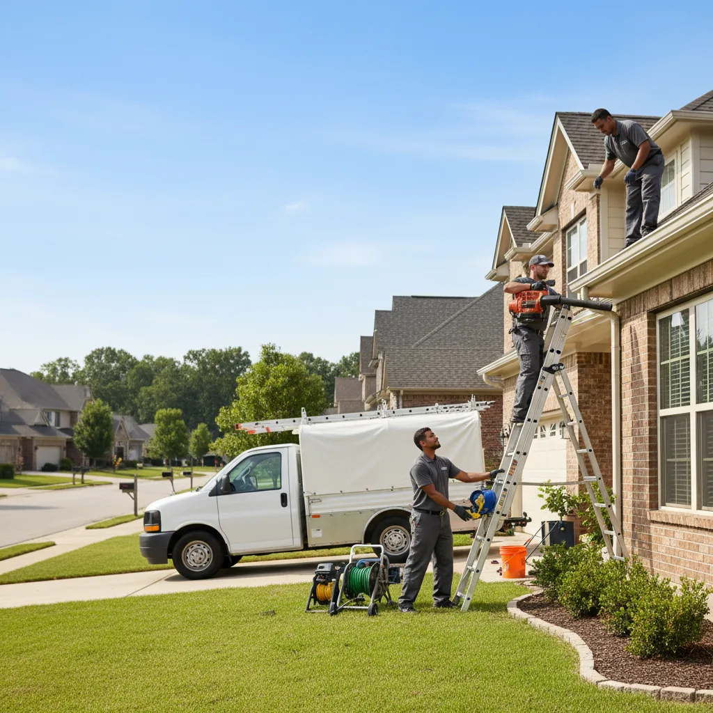 Home Gutter Service in Campus, IL near me